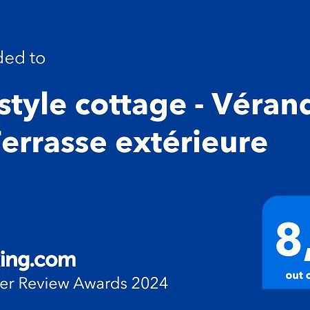 T2 Style Cottage - Veranda & Terrasse Exterieure Tours Exterior foto