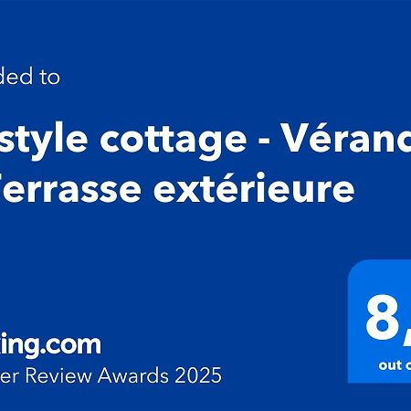 T2 Style Cottage - Veranda & Terrasse Exterieure Tours Exterior foto